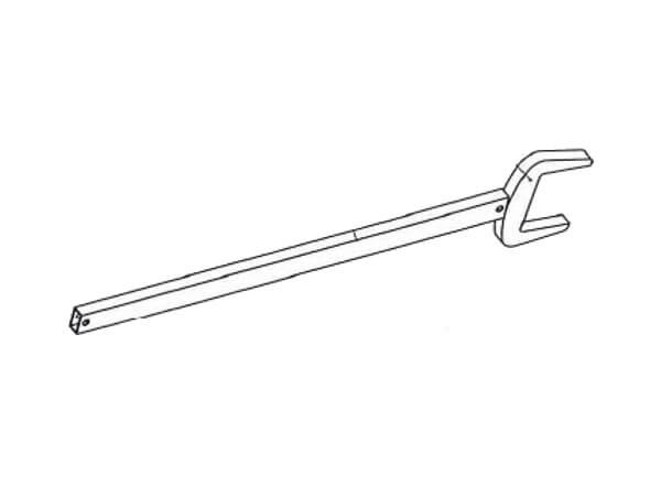 Gabelschlüssel für Federspanner
