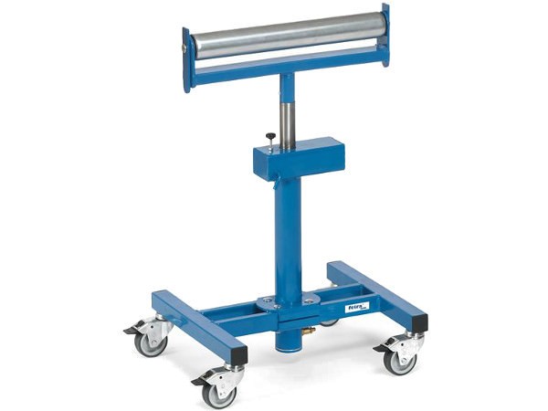 Der robuste Rollenbock kann Lasten bis 150 kg tragen.