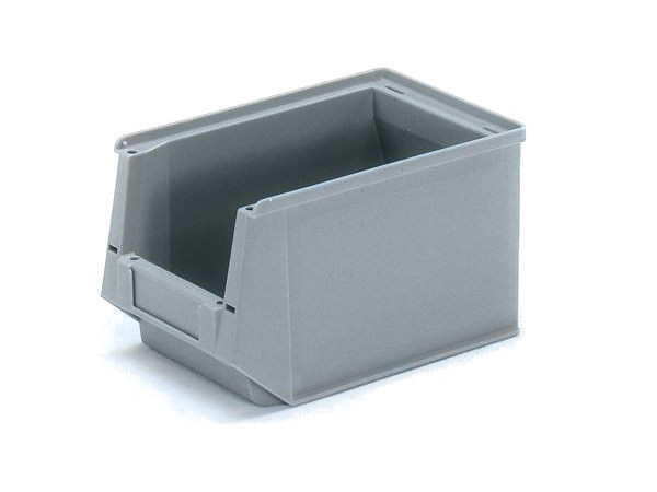 Der Sichtlagerkasten ist optimal um Kleinmaterial sicher verstauen zu können.