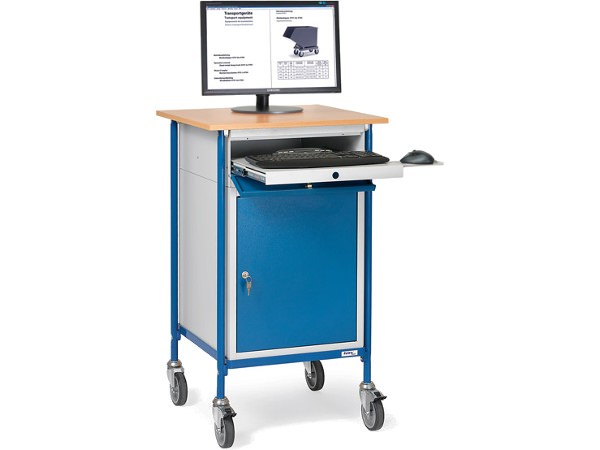 Der mobile Arbeitsplatz eignet sich perfekt zur ortsunabhängigen Arbeit.