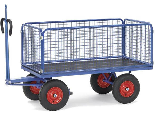 Der praktische Handpritschenwagen 6434LZ überzeugt durch hohe Tragkraftwerte bis zu 1250 kg.