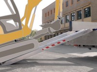 Vorschau: Die Auffahrschienen werden einfach am Fahrzeug oder Anhänger angelegt und können direkt benutzt werden. Vorschau: Die Auffahrschienen werden einfach am Fahrzeug oder Anhänger angelegt und können direkt benutzt werden.