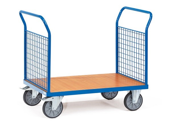 Der Doppel-Stirnwandwagen aus dem Hause Fetra ist perfekt geeignet um Lasten von A nach B zu transportieren.