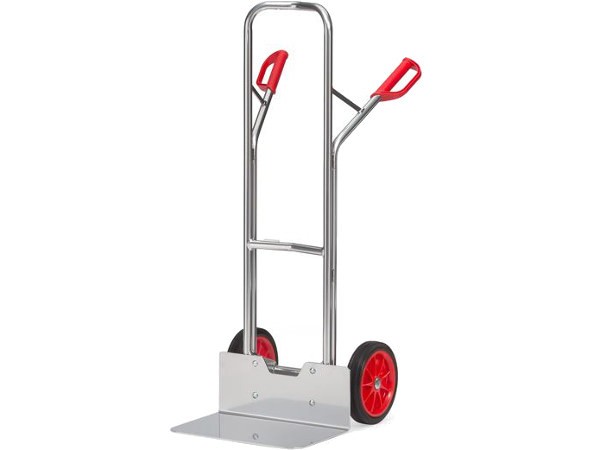 Die superleichte Alukarre kann bis zu 200 kg Last tragen.