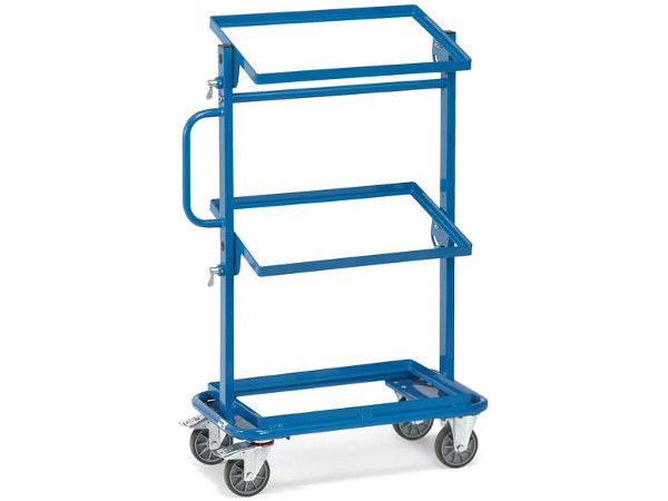 Die obere und mittlere Etage kann auf Wunsch geneigt werden.