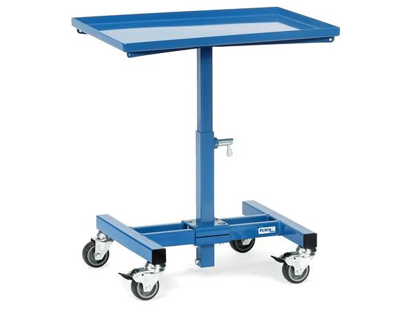 Der praktische Materialständer kann mit Materialien bis 150 kg belastet werden.