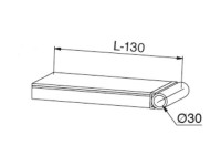 Das Rohrauflager mit einem Durchmesser von 30 mm ist ideal wenn diese Schienen fest am Fahrzeug montiert werden sollen. Das Rohrauflager mit einem Durchmesser von 30 mm ist ideal wenn diese Schienen fest am Fahrzeug montiert werden sollen.