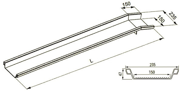 Rollstuhlschienen-ABS