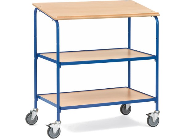 Dieses Rollpult überzeugt durch die sehr große Arbeitsoberfläche von 1.000 x 600 mm.