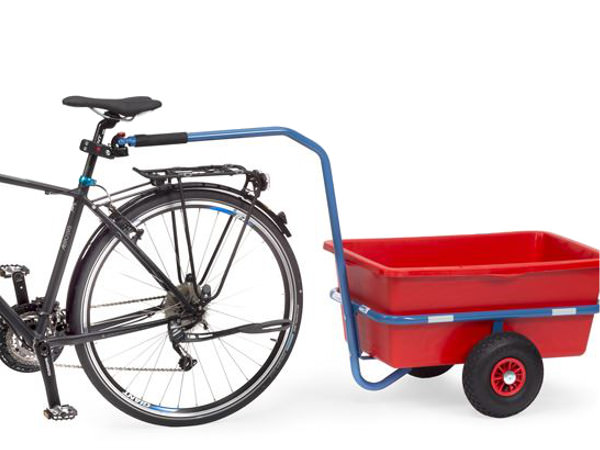 Fahrradkupplung für Handwagen //