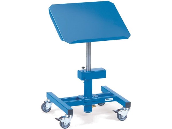 Der robuste Materialständer ermöglicht die Lagerung von Material bis 150 kg.