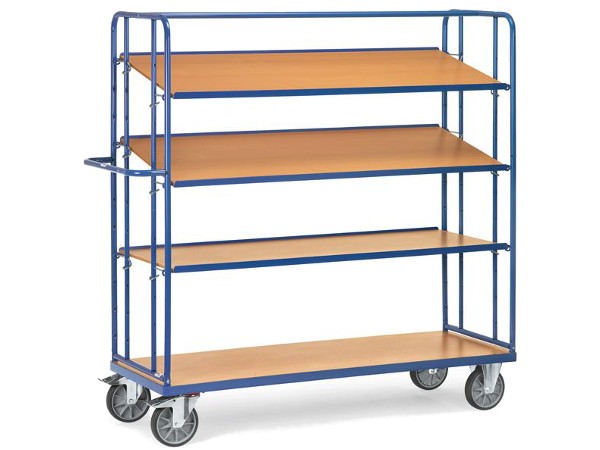 Dieser Etagenwagen ist konzipiert um Gegenstände sicher zu transportieren und aufzubewahren.