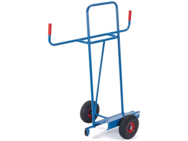 Die robuste Plattenkarre kann Fenster, Platten und andere sperrige Gegenstände sicher transportieren.