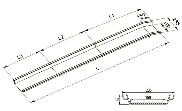 Rollstuhlschienen-ABS-Z