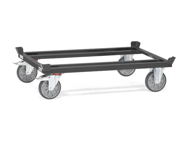 Der Palettenwagen der Serie "Grey Edition" kann bis zu 750 kg an last tragen.