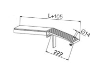 Die verlängerte Auflagerzunge ist optimal für Fahrzeuge geeignet - durch das extralange Auflager können keine Schäden am Fahrzeug entstehen. Die verlängerte Auflagerzunge ist optimal für Fahrzeuge geeignet - durch das extralange Auflager können keine Schäden am Fahrzeug entstehen.