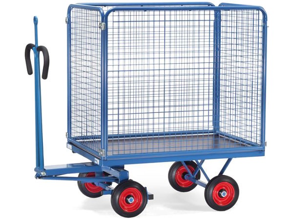 Dieser Wagen kann Lasten bis zu 700 kg problemlos von A nach B befördern.